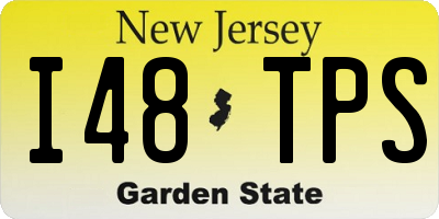 NJ license plate I48TPS