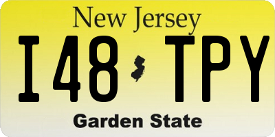 NJ license plate I48TPY
