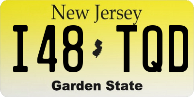 NJ license plate I48TQD