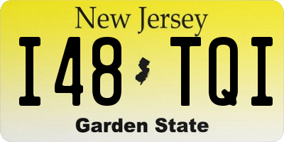 NJ license plate I48TQI