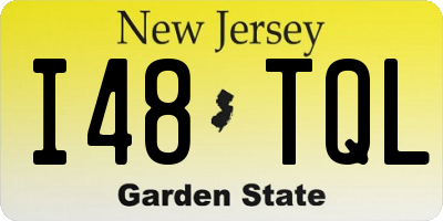 NJ license plate I48TQL