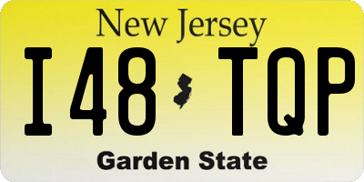 NJ license plate I48TQP