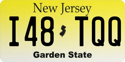 NJ license plate I48TQQ
