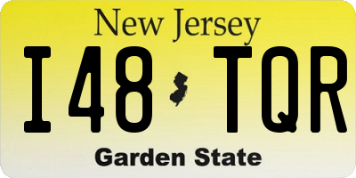 NJ license plate I48TQR