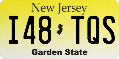 NJ license plate I48TQS