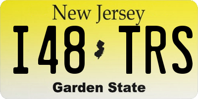 NJ license plate I48TRS