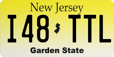 NJ license plate I48TTL