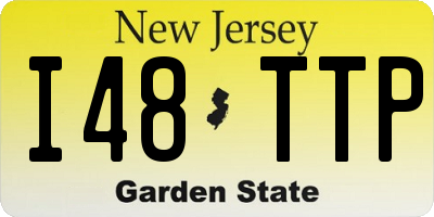 NJ license plate I48TTP