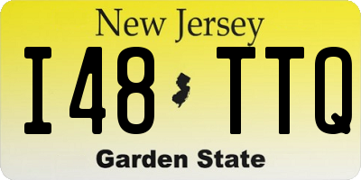 NJ license plate I48TTQ
