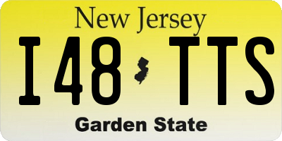 NJ license plate I48TTS