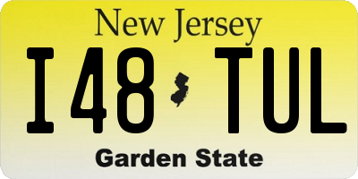 NJ license plate I48TUL
