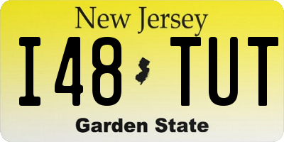 NJ license plate I48TUT