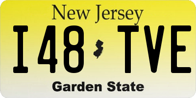 NJ license plate I48TVE