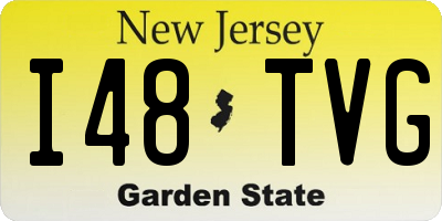 NJ license plate I48TVG