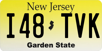 NJ license plate I48TVK