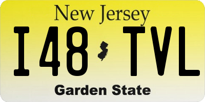 NJ license plate I48TVL