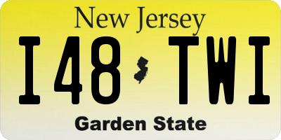 NJ license plate I48TWI