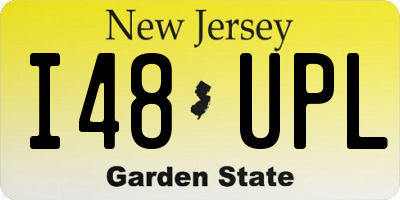 NJ license plate I48UPL