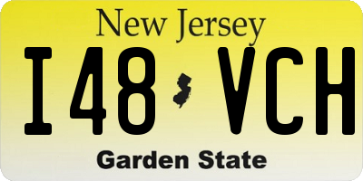 NJ license plate I48VCH