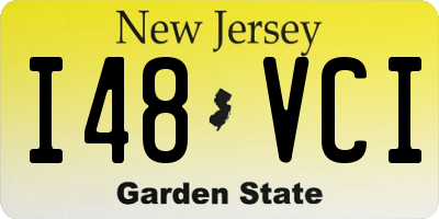 NJ license plate I48VCI