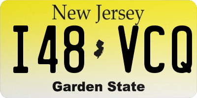 NJ license plate I48VCQ