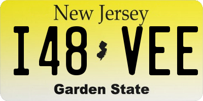 NJ license plate I48VEE