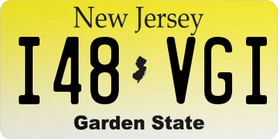 NJ license plate I48VGI