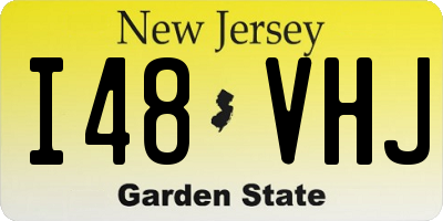 NJ license plate I48VHJ