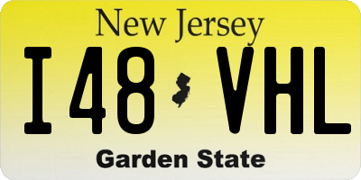 NJ license plate I48VHL