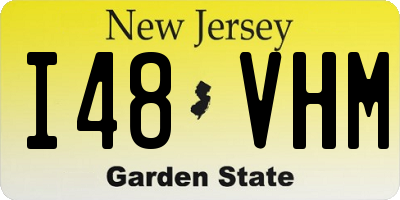 NJ license plate I48VHM