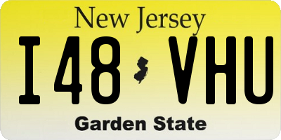 NJ license plate I48VHU