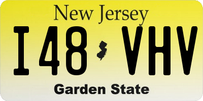 NJ license plate I48VHV