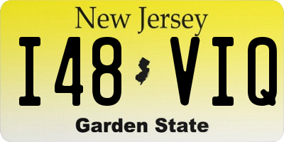NJ license plate I48VIQ