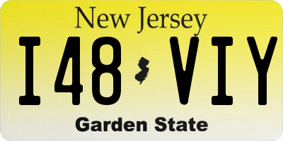 NJ license plate I48VIY