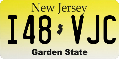 NJ license plate I48VJC