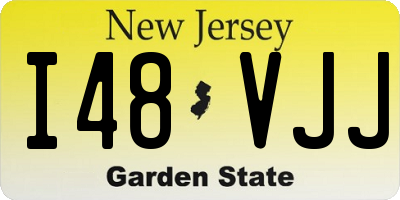 NJ license plate I48VJJ