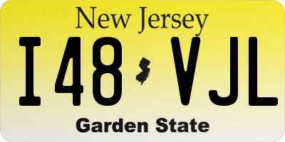 NJ license plate I48VJL