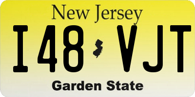 NJ license plate I48VJT