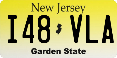 NJ license plate I48VLA