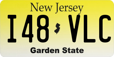 NJ license plate I48VLC
