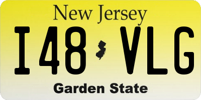 NJ license plate I48VLG