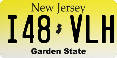 NJ license plate I48VLH
