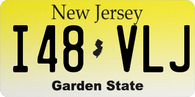 NJ license plate I48VLJ