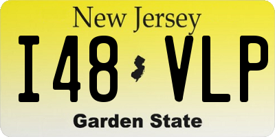 NJ license plate I48VLP