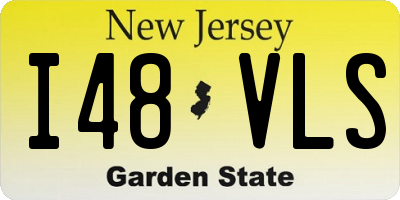 NJ license plate I48VLS
