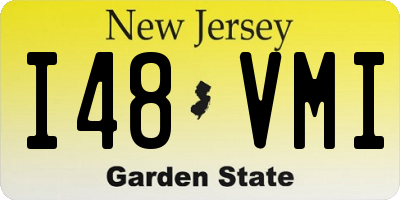 NJ license plate I48VMI