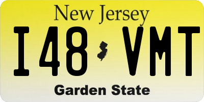 NJ license plate I48VMT