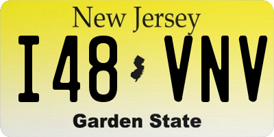 NJ license plate I48VNV