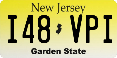 NJ license plate I48VPI
