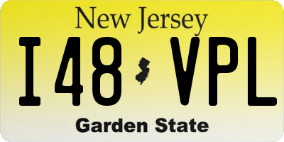 NJ license plate I48VPL